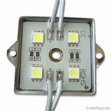 Water-resistant SMD 5050 LED Lighting Module with 1.44W Power,