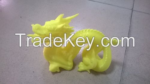 dual nozzle large size  prototype 3D printer 50*50*60cm