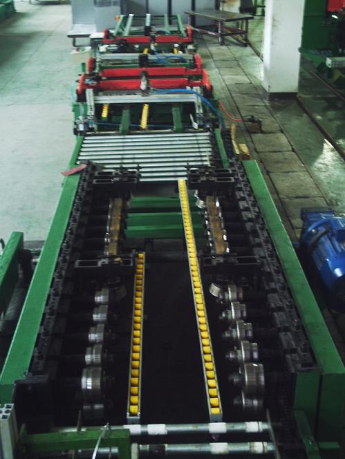 refrigerator side panel roller forming machine production line