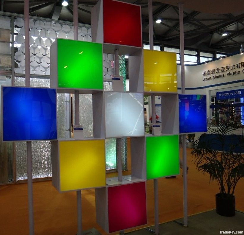 light transmitting acrylic sheet/PMMA sheet