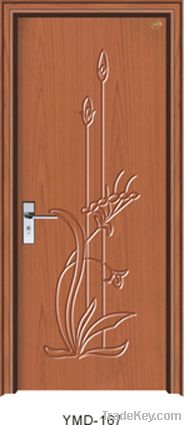 PVC wooden door