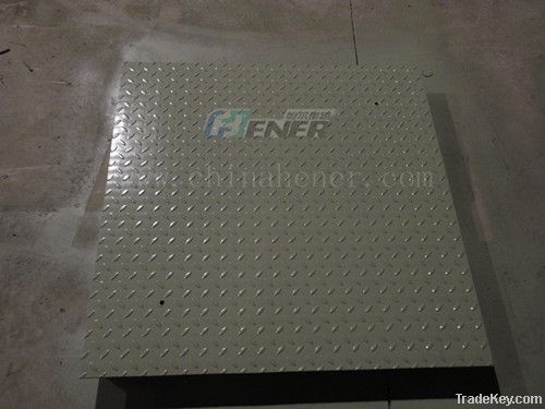 singel deck platform  floor scale