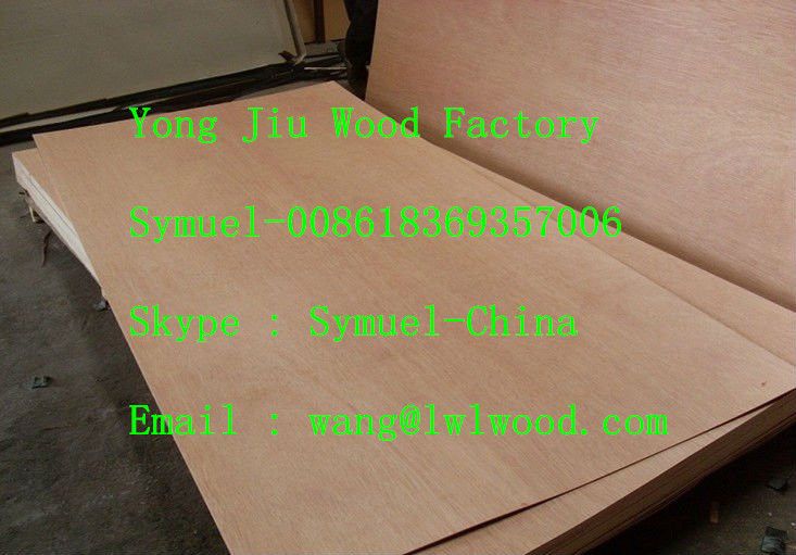 (1.5-40) mm red hardwood commercial plywood sheet