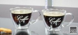 WHOLESALE SET2 DOUBLEWALL COFFEE GLASS