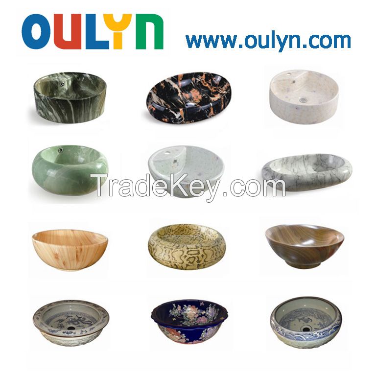 special color ceramic art basin