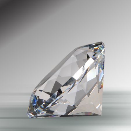 Crystal Large Diamond 3&quot; in diameter