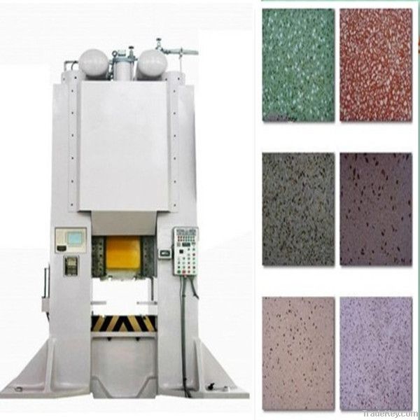 JS-1000 pavement terrazzo tile making machine