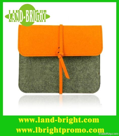 Fashion 100% polyester felt ipad cover