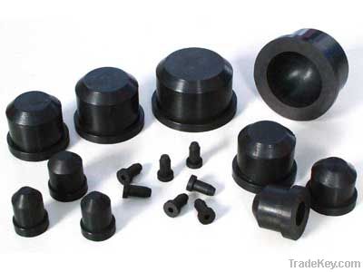 Rubber sealing plug