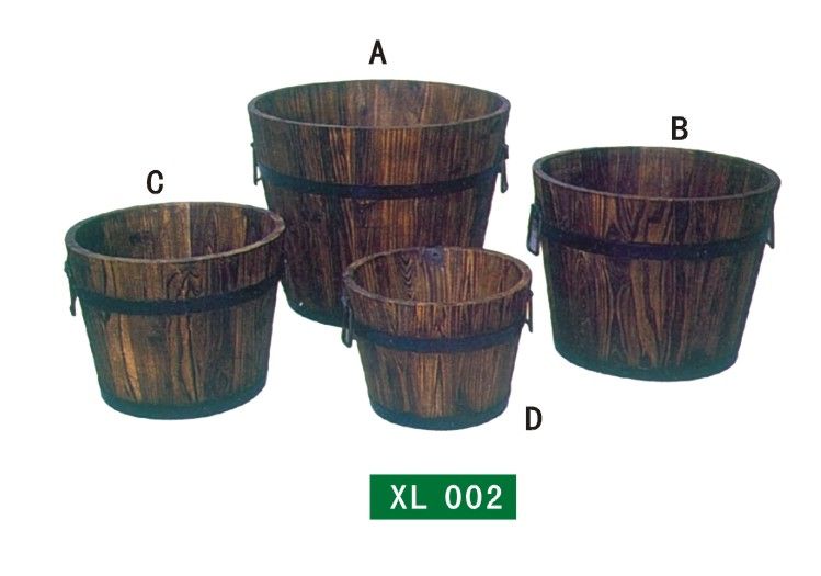 Garden Herb Planters made of Chinese fir