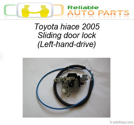 toyota hiace 2005 sliding door lock