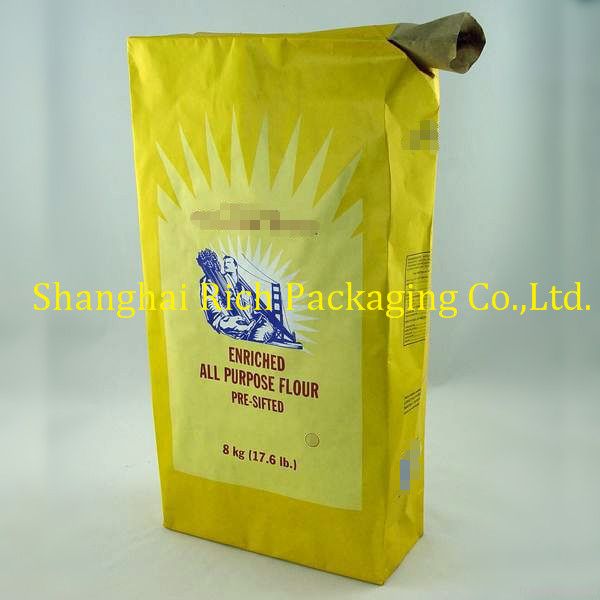 2013 Flour kraft paper bag high strength&amp; good price