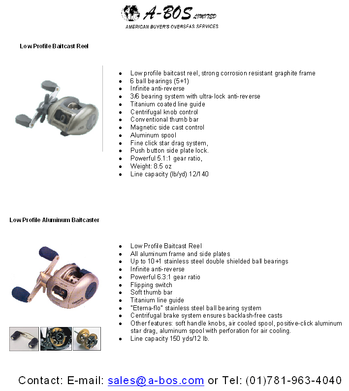 Fishing Reels