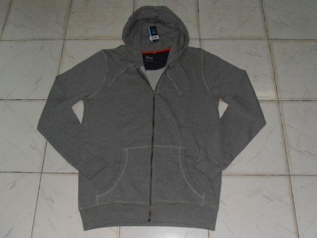 Mens  Crivit Brand Full Zipper Huddy L/S Sweat Shirt