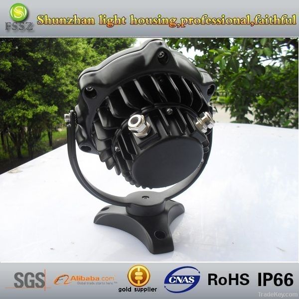 Outdoor waterproof aluminum flood light housing