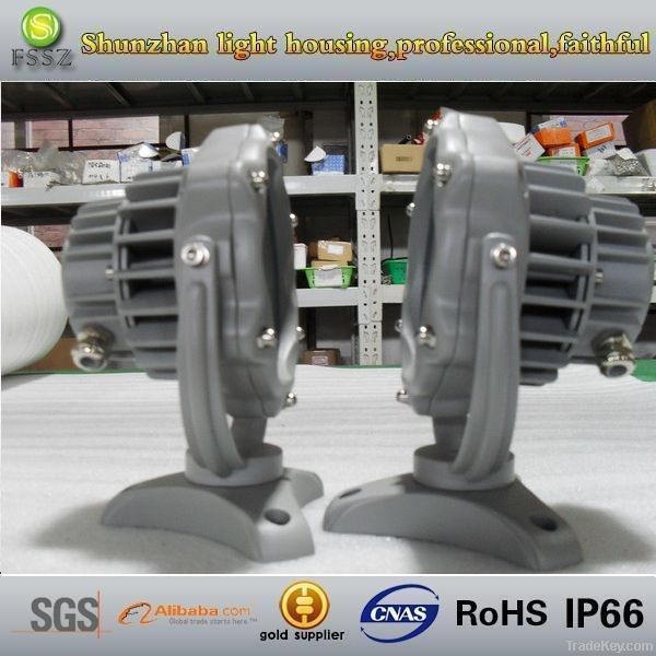 Outdoor waterproof aluminum flood light housing