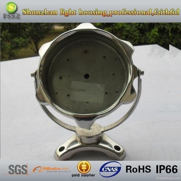 Garden stainless steel underwater light fixture