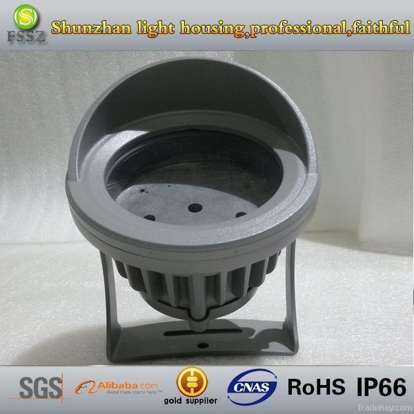 Mini aluminum flood light fixture