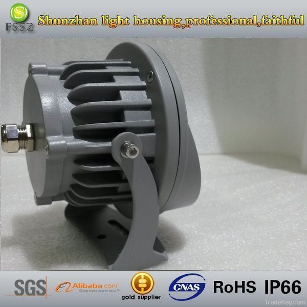 Mini aluminum flood light fixture