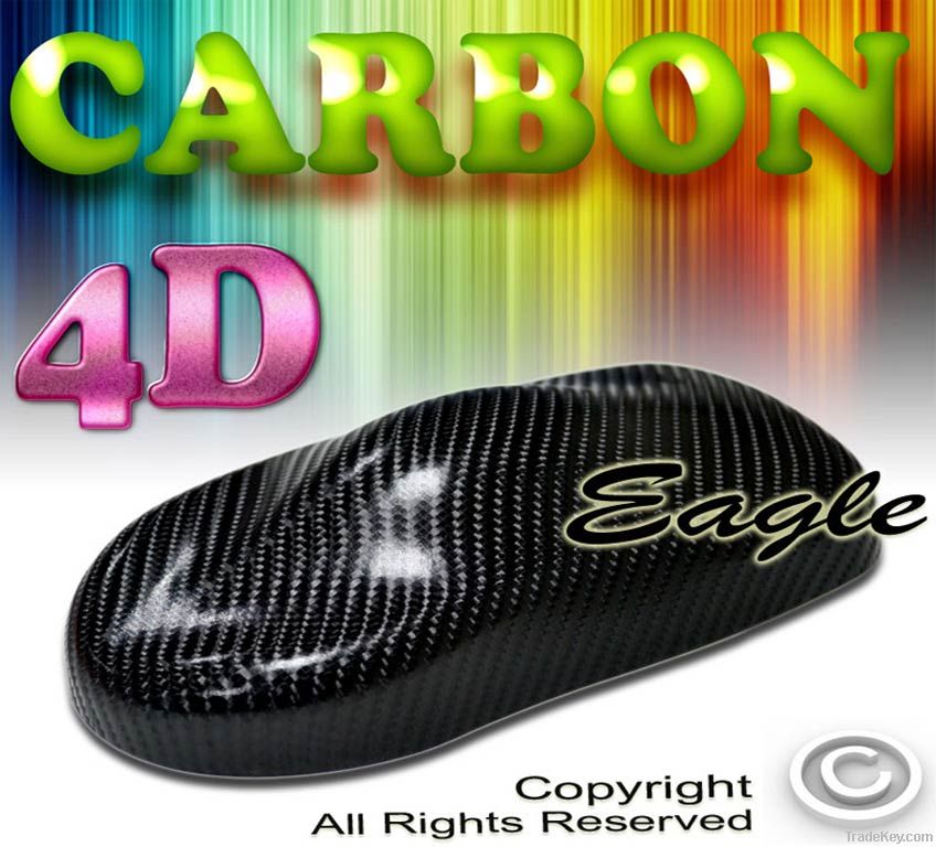 2013 New hot products 4D carbon fiber vinyl