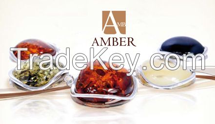 Amber &amp; Silver Jewellery