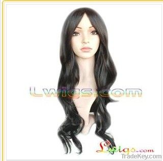 Medium Long Natural Wave Capless wigs FH001