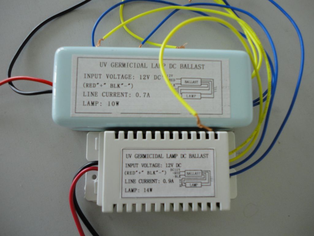 UV Lamps Ballasts 10w, fluorescent lamp ballast