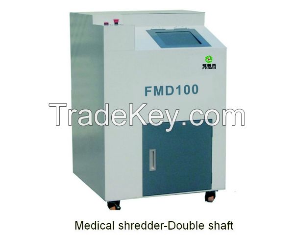 Medical shredder, waste shredder, waste destroyer