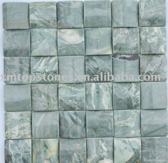 Green wall&amp;floor mosaic tiles