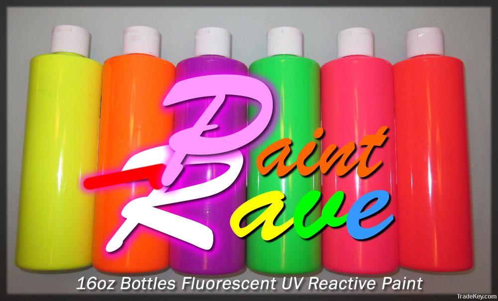 Fluorescent Washable Noen Uv Glow Paint