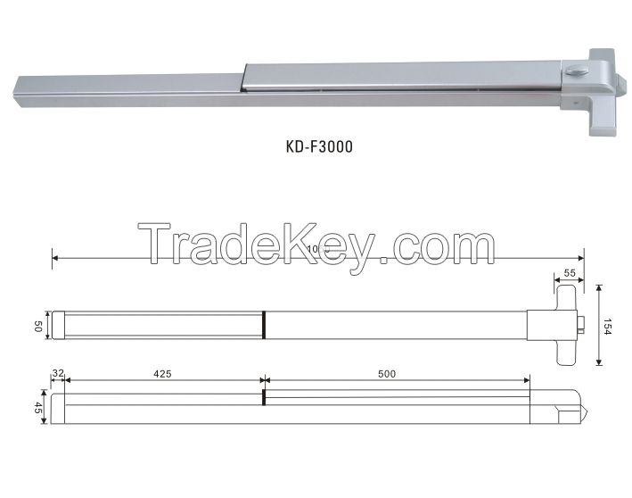 Hinges, Lock Set, Lever Handle, Door Closer, Panic bar, Stopper