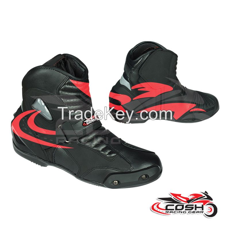  Waterproof Motorcycle Racing Shoes Motorbike Boots