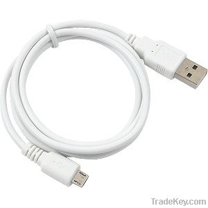 VERY LARGE QUANTITY White Micro USB charger cable only