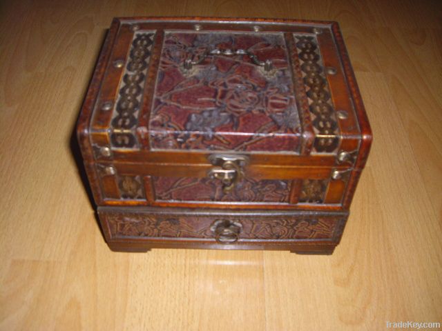 Archaised Jewelry box