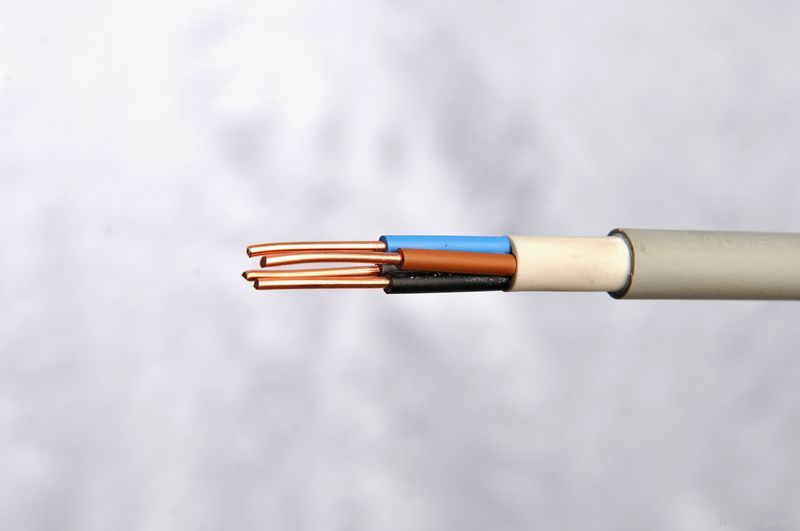 300/500 V single or Multicore Copper conductor electrical cables