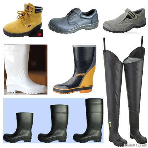 Safety Shoes, safety boots, food boots, PVC boots