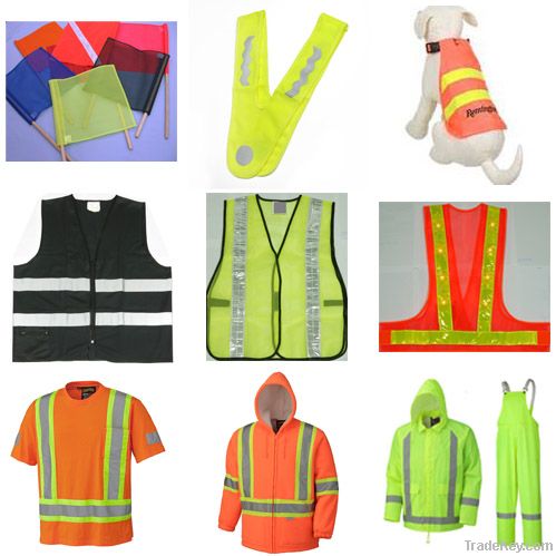 Reflective Safety Vest/Jacket/Clothes/Flag, PET Vest