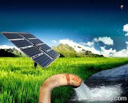 Solar water pumpus