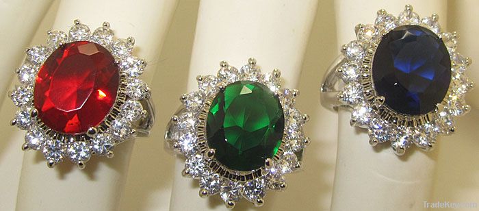 Princess Kate Ring Assorted Colors & Sizes