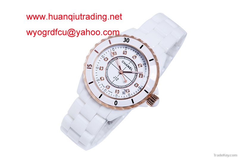 Top grade watches fashion J12 series 33 mm ceramic quartz