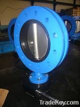 U Type Flanged Butterfly Valve