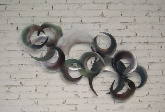 Abstract Metal Wall Art Sculpture