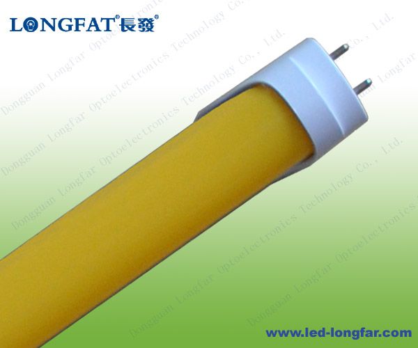 No UV LED Tube Light with Yellow Light for PCB Print (T8 15W 1.2M 3500K)