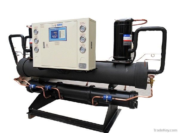 Energy efficient 30HP water chiller, 40HP screw chiller