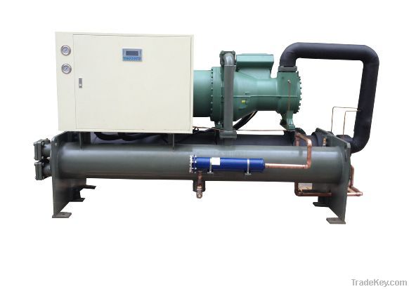 Energy efficient 30HP water chiller, 40HP screw chiller