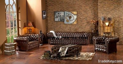 Vintage leather sofa