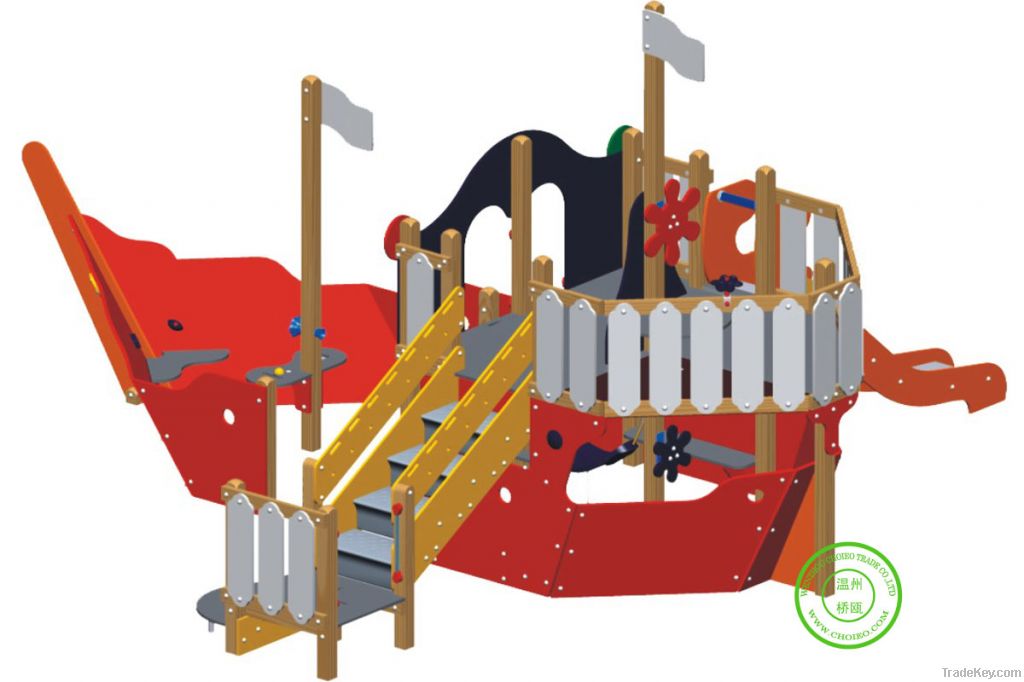 kids pirate ship playground