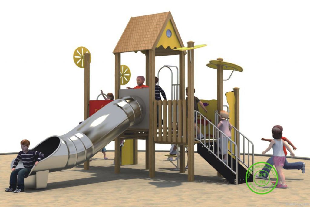 wooden playground equipment