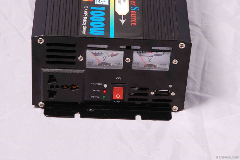 Hot sales UPS power inverter 1200w with 10A Battery charger