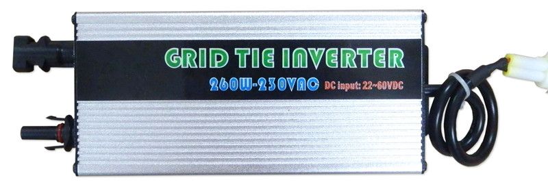 260W On Grid Tie Solar Micro Inverter Waterproof with MPPT function